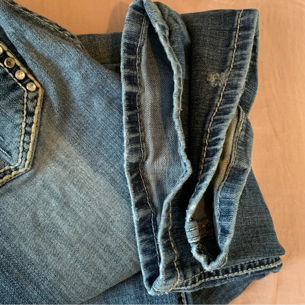 👖SALE💰 🤠 Rock & Roll Cowgirl Bootcut Jeans - Picture 8 of 16